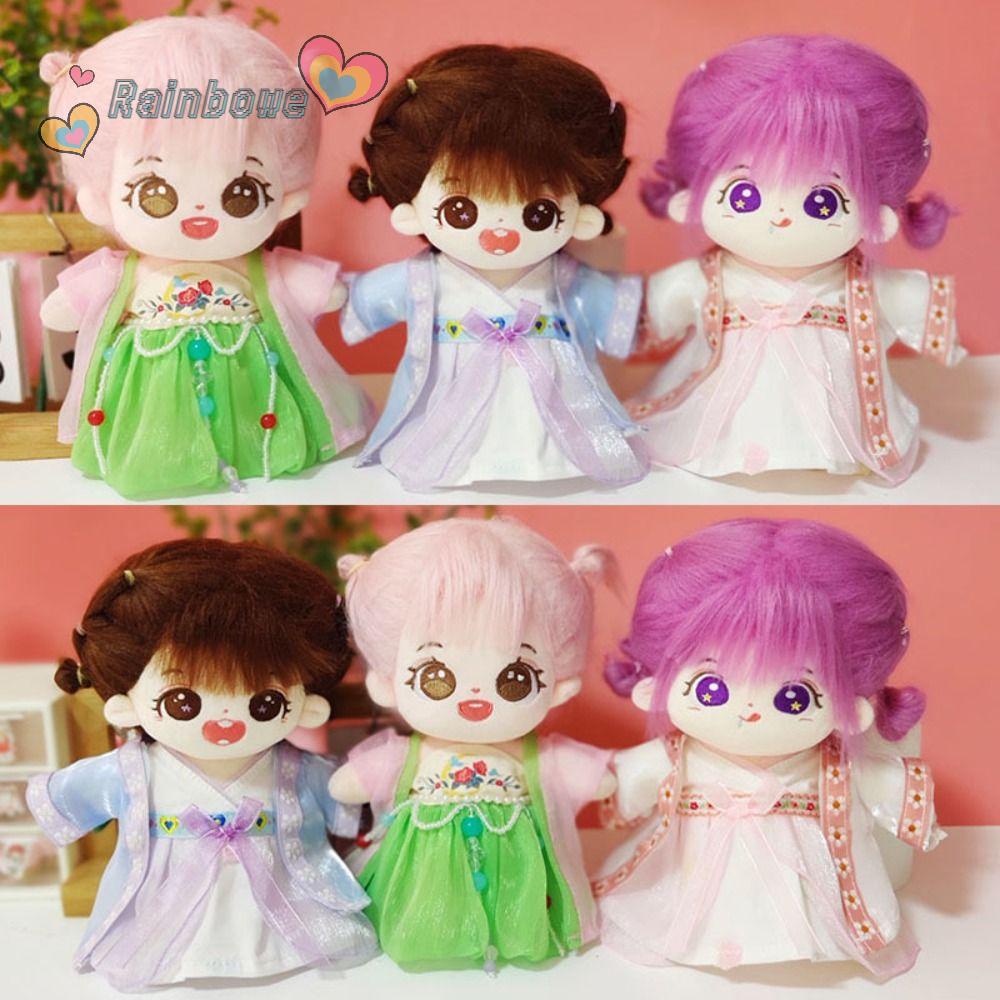 Bộ Quần Áo Màu Cầu Vồng Dành Cho Búp Bê 20cm