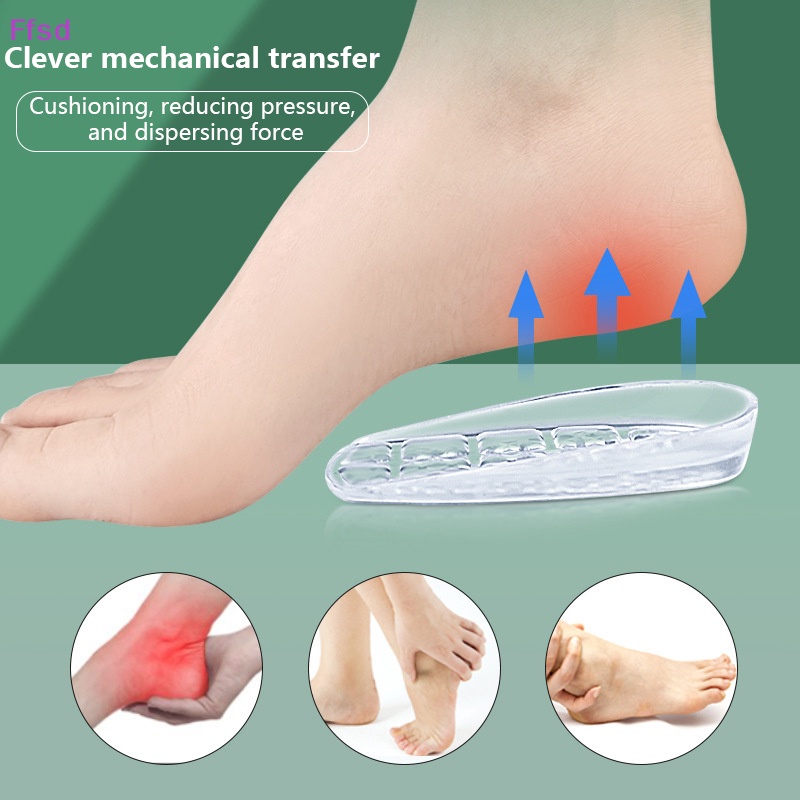 1 Cặp Đệm Lót Giày Cao Gót Giảm Đau Chống Trượt