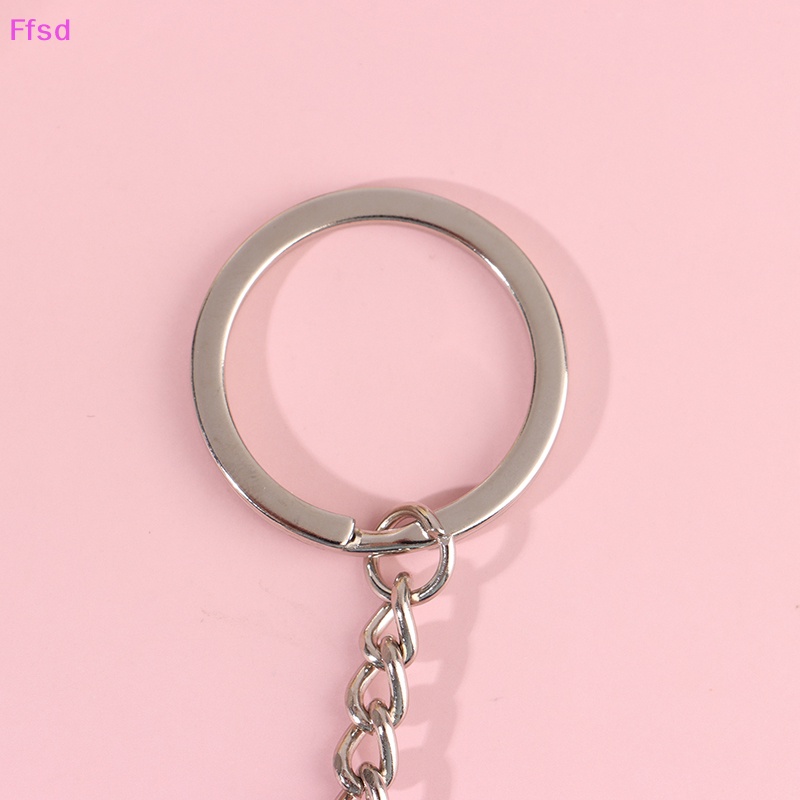 {Ffsd} Móc Khóa Acrylic Hình Hoa Màu Kẹo Tối Giản