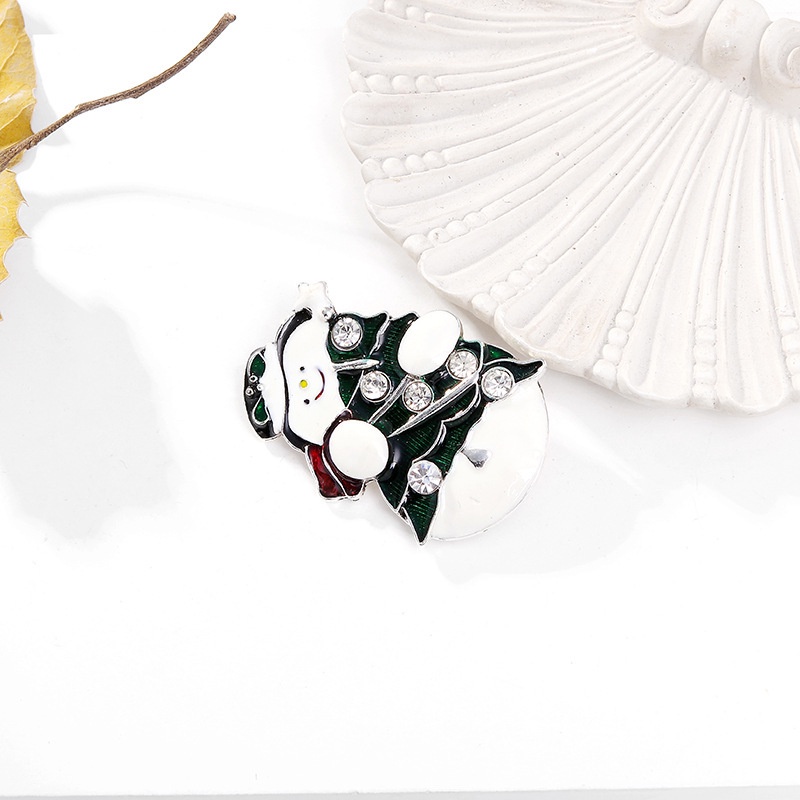 Trâm Cài Áo Hình Người Tuyết Hoạt Hình Phong Cách Âu Mỹ