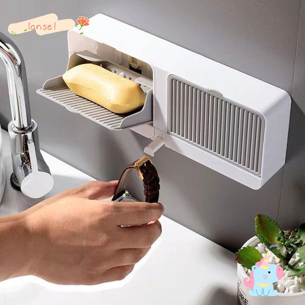 Giá Đỡ Xà Phòng Có Thể Tháo Rời Không Cần Khoan Tiện Dụng Cho Phòng Tắm / Nhà Bếp