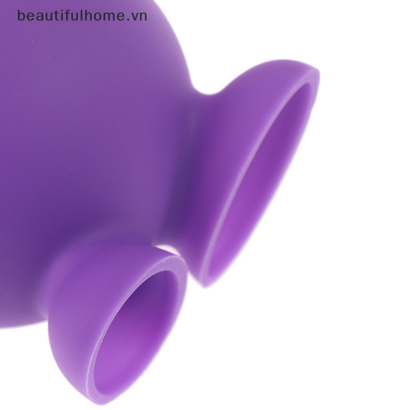 1 Mút Trang Điểm Silicone Hình Quả Bầu Tiện Dụng Khi Đi Du Lịch