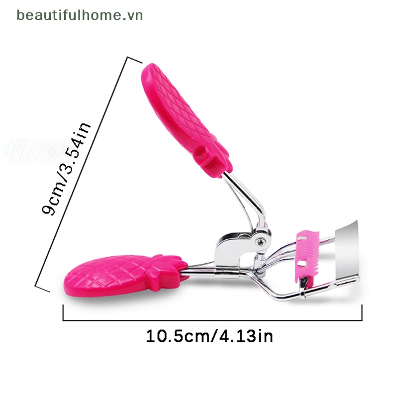 Dụng Cụ Bấm Cong Mi Chuyên Nghiệp Có Lược Trang Điểm