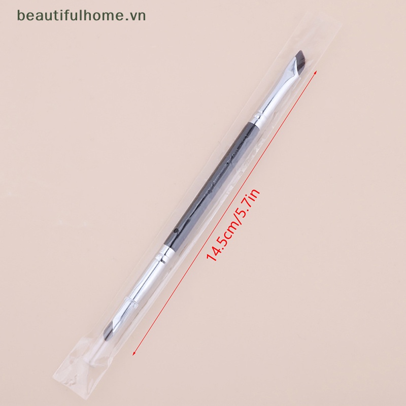 Cọ Trang Điểm Hai Đầu Góc Nghiêng Dùng Kẻ Mắt / Lông Mày