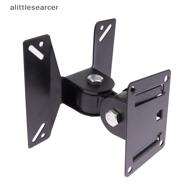 1 Bộ Giá Đỡ TV LED 14-24Inch Gắn Tường Cố Định Góc Nghiêng 180 Độ Kèm Ốc Vít