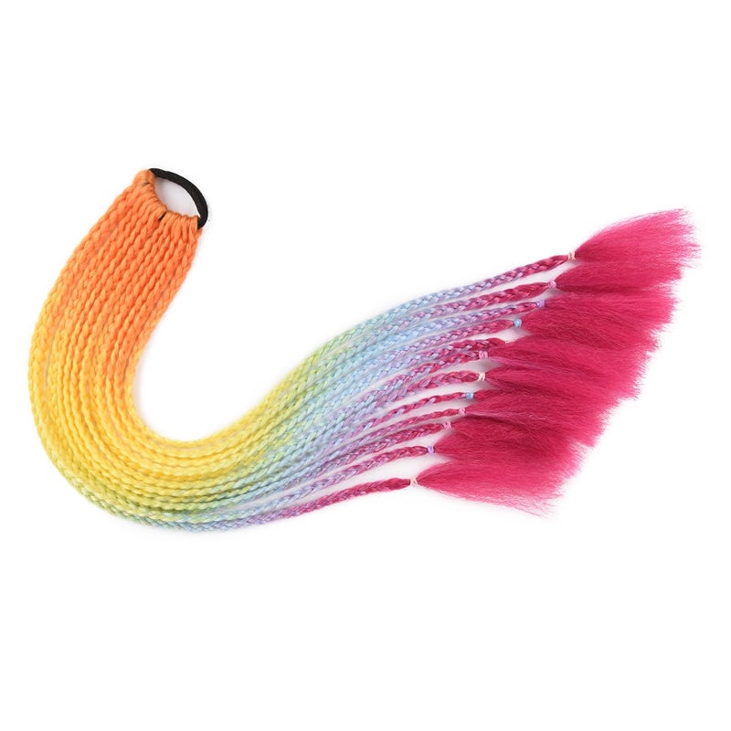 Tóc giả đuôi heo màu tóc giả biểu diễn tóc đuôi ngựa màu tóc giả bện/bện Jumbo màu tóc bện sợi tổng 