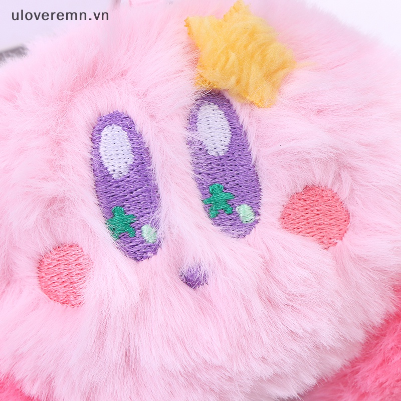 Móc Khóa Hình Búp Bê Hoạt Hình Kirby Nhồi Bông Mềm Mại