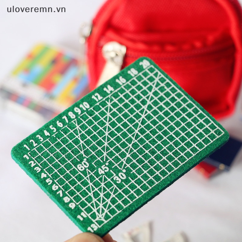 Set 5 Thước Đo Bằng Nhựa Mini Dùng Để Trang Trí Nhà Búp Bê