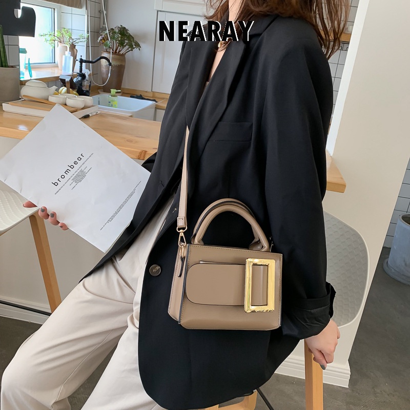 NEARAY túi xách đeo chéo Vintage cổ điển Túi đeo chéo 2023 NEW L21T185