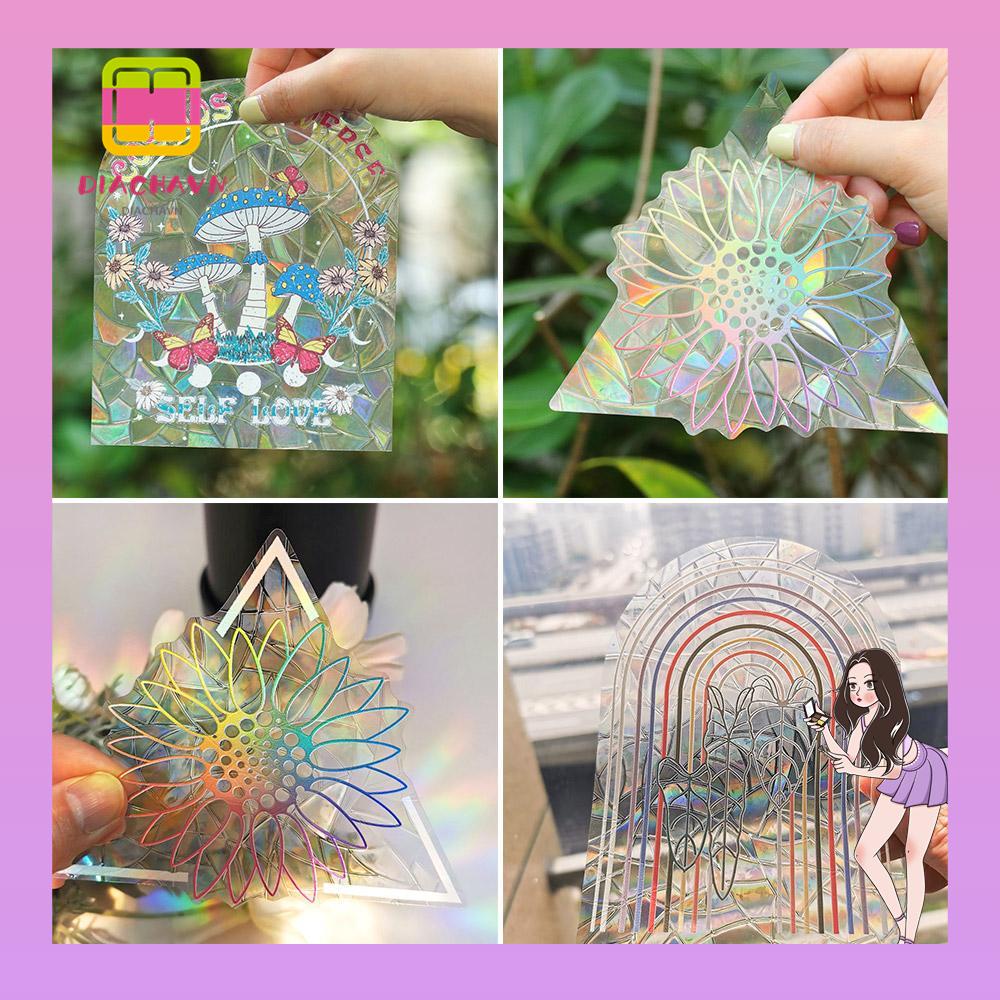 Miếng Dán Tường Hình Mặt Trời Bắt Giấc Mơ Thú Vị Trang Trí Nhà Cửa