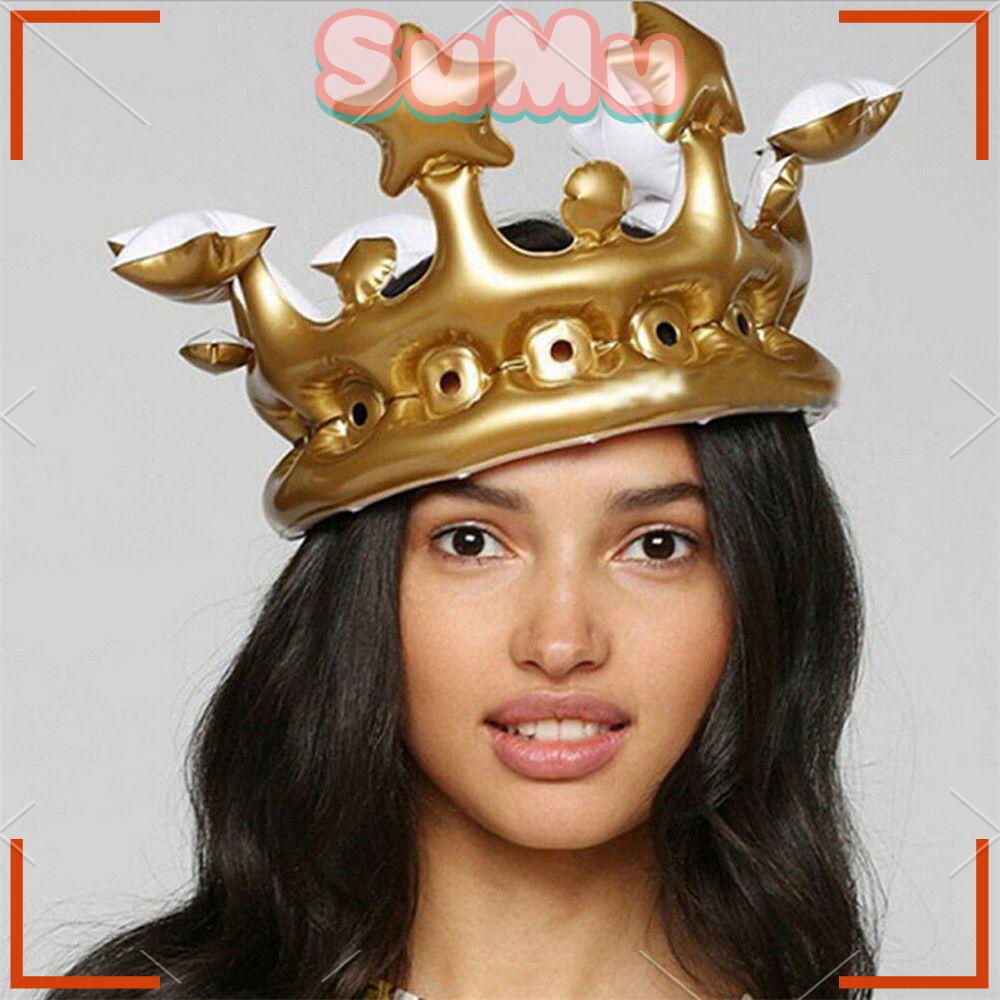 Mũ Bơm Hơi Hóa Trang Công Chúa SUMU Dành Cho Tiệc Sinh Nhật Bé Favour