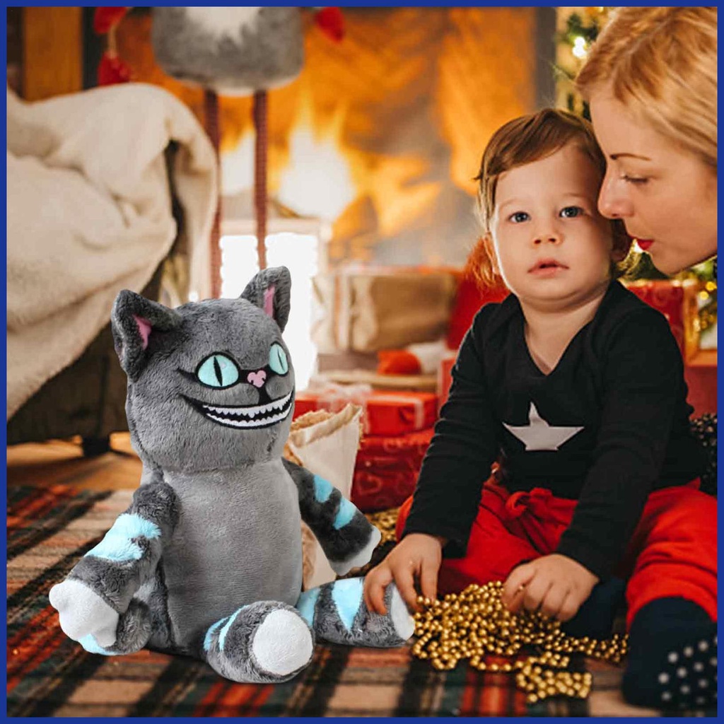 Mèo Nhồi Bông Dễ Thương Dùng Trang Trí Nhà Cửa