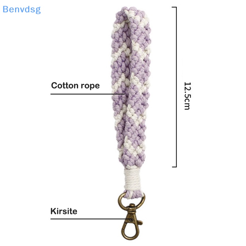 Benvdsg &gt; Vòng Tay Cotton Bện Thủ Công Phong Cách Macrame Hobo Sáng Tạo Thời Trang Cho Nữ