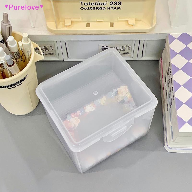 Bộ 2 Hộp Nhựa Đựng Trang Sức Chống Bụi Tiện Lợi Mới