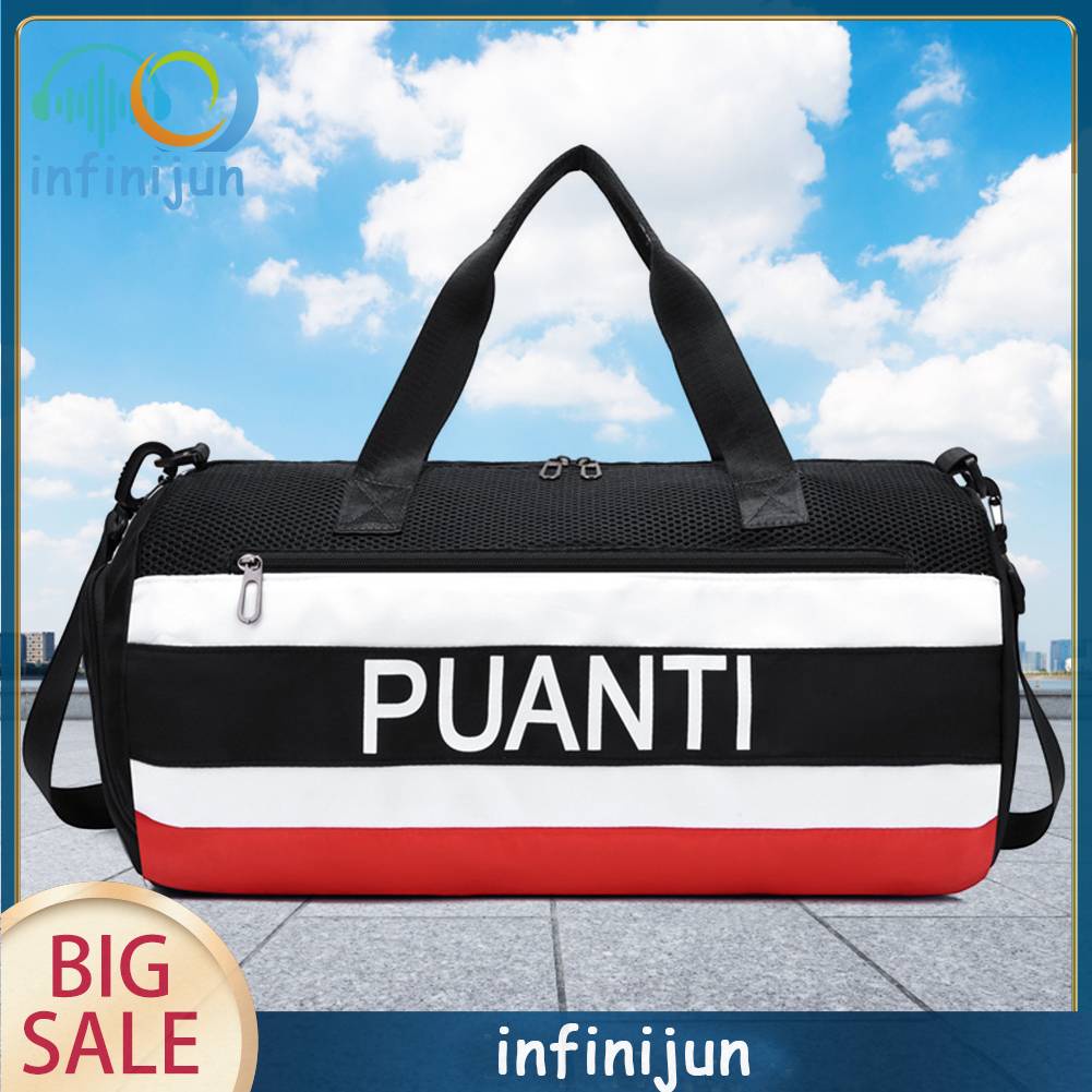 Túi Đựng Đồ Tập Thể Thao Sức Chứa Lớn Chia Ngăn Khô / Ướt Tiện Dụng Cho Nam Và