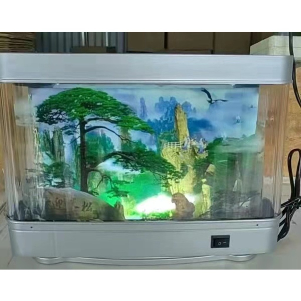 ĐÈN LED Mô Phỏng Bể Cá Ánh Sáng Nhà Mô Phỏng Cá Cảnh ĐÈN LED Tắt Tiếng Bảo Vệ Mắt Tiết Kiệm Năng Lượng Cắm và Chạy Giao Hàng Tận Nơi Nhanh Chóng