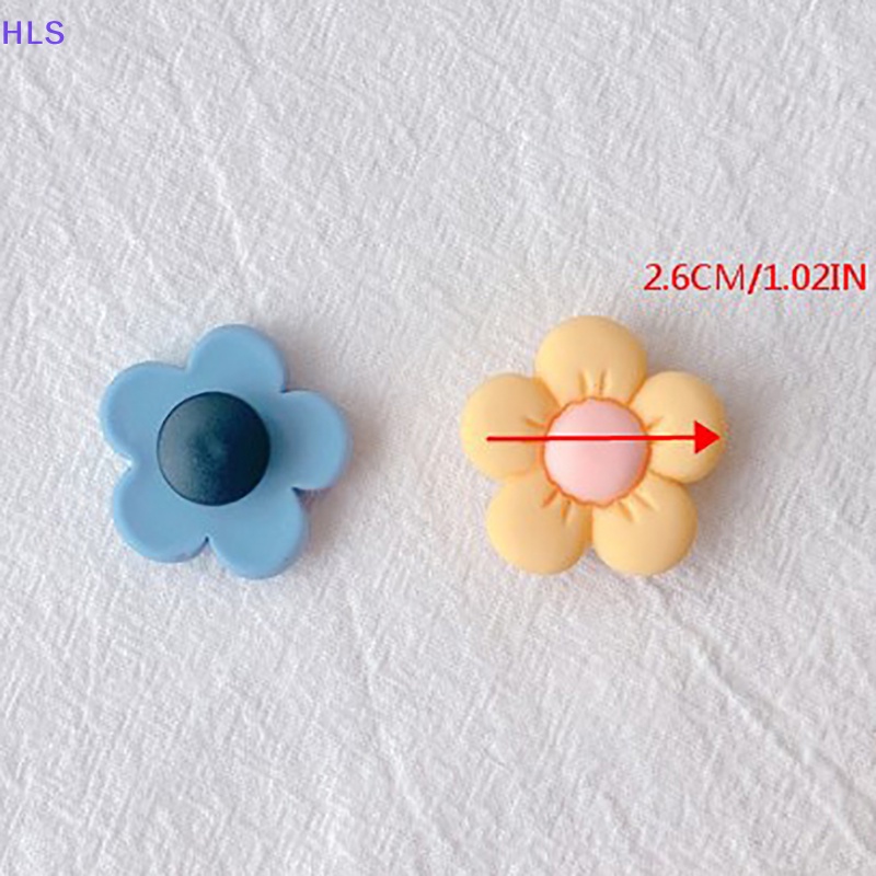 Phụ Kiện Khóa Giày Đục Lỗ Hình Hoa Cúc Dễ Thương 5 Khớp