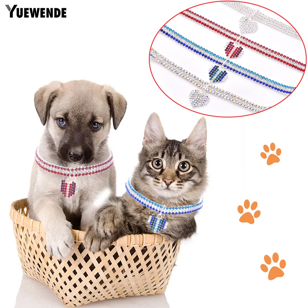Vòng Cổ Đính Đá Dễ Điều Chỉnh Cho Thú Cưng