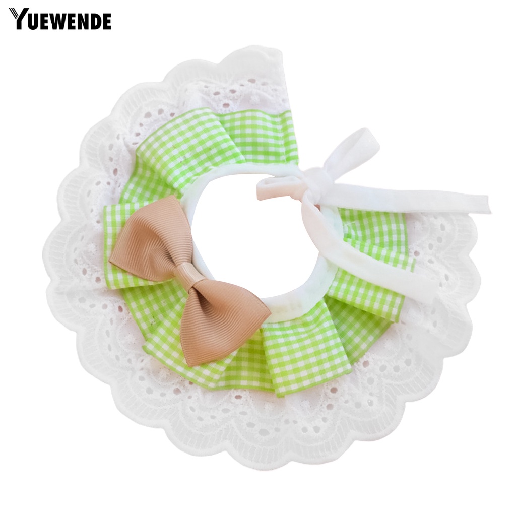 Yq.e Yếm Thắt Nơ Nhiều Màu Bằng Polyester Thân Thiện Với Da Chống Mài Mòn Dễ Sử Dụng Dành Cho Thú Cưng