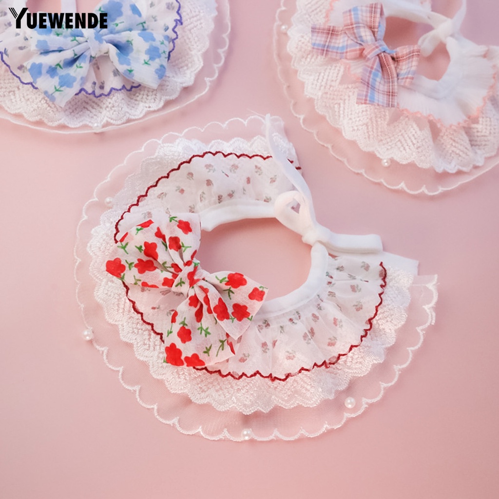 Yq.e Yếm Ăn Bằng Polyester In Họa Tiết Nhiều Màu Sắc Thân Thiện Với Da Chống Mòn Không Gây Kích Ứng Dễ Mặc Dành Cho Thú Cưng