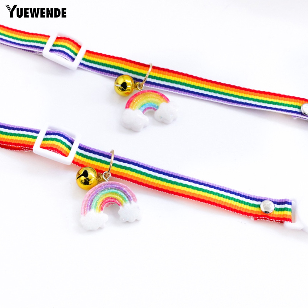 Vòng Cổ Cầu Vồng YQ.E Có Thể Điều Chỉnh Cho Thú Cưng