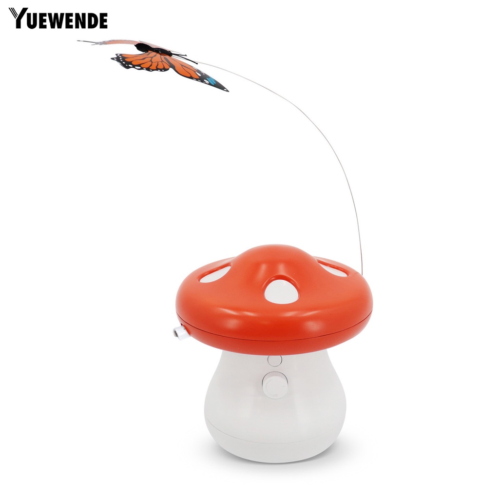 Đồ Chơi Xoay Tự Động Có Đèn LED 3 Chế Độ Định Vị Cho Mèo Cưng