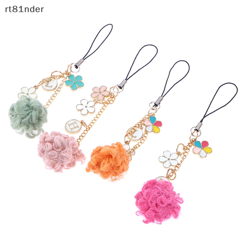 Rt Dây Đeo Điện Thoại Di Động Dạng Móc Khóa Hình Bông Hoa Nhiều Màu Sắc Ch n