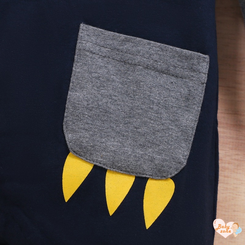 Quần Dài Thời Trang Mùa Thu Cho Bé Trai1910087Jumpsuit Họa Tiết Hoạt Hình Xinh Xắn Dành Cho Bé (0-24M)