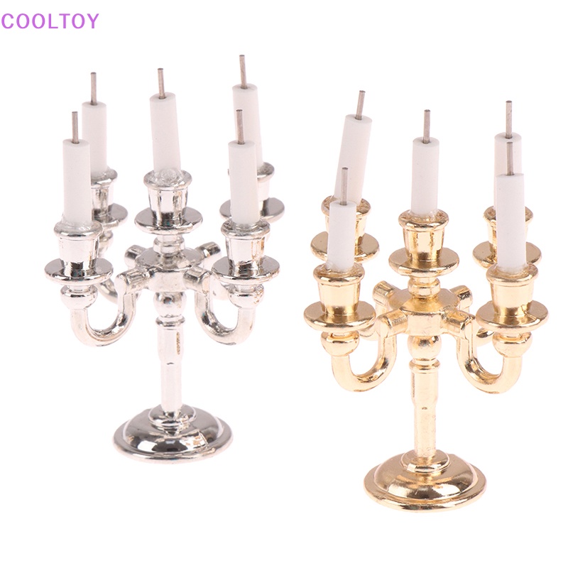 1 Cặp Tượng COOLTOY 1: 12 Mini Để Bàn Trang Trí Nhà Búp Bê