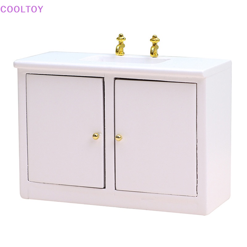 Bồn Rửa Tay Màu Trắng Cỡ 1 / 12 Trang Trí Nhà Búp Bê