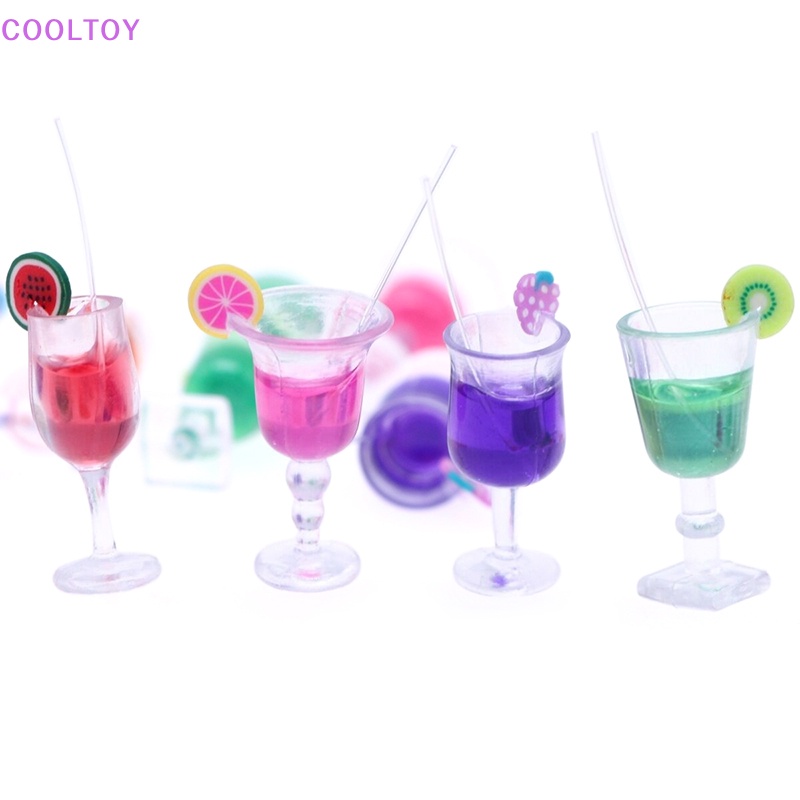 Set 4 Ly Cocktail Trái Cây Đồ Chơi Búp Bê 1: 6