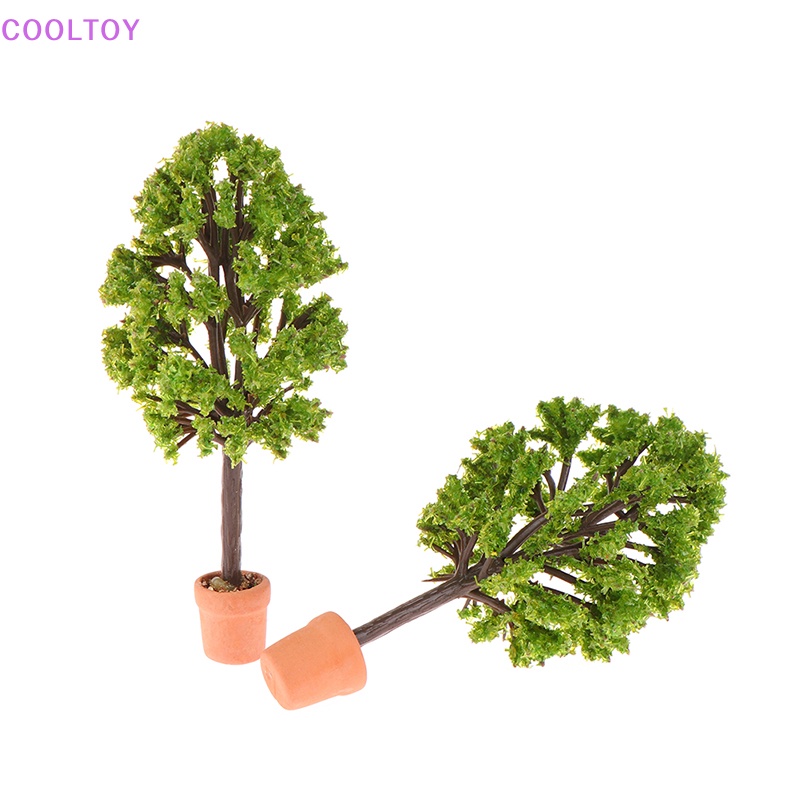 1 Mô Hình Cây Xanh Trang Trí Nhà Búp Bê Tỉ Lệ 1: 12