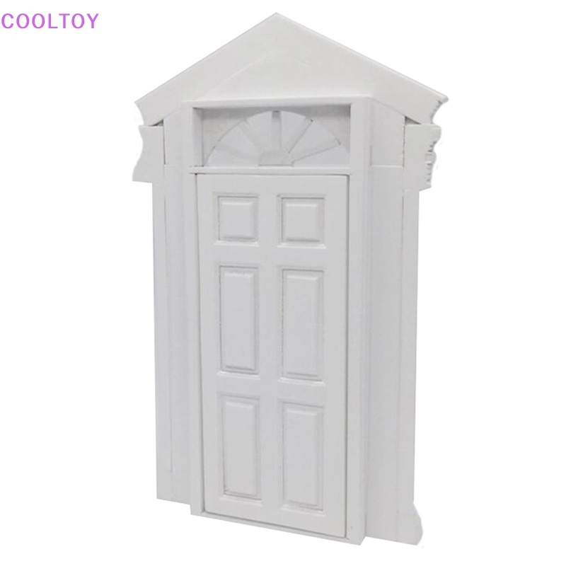 Cooltoy Mô Hình Cửa Sổ Màu Trắng Cỡ 1 / 12 Trang Trí Nhà Búp Bê DIY