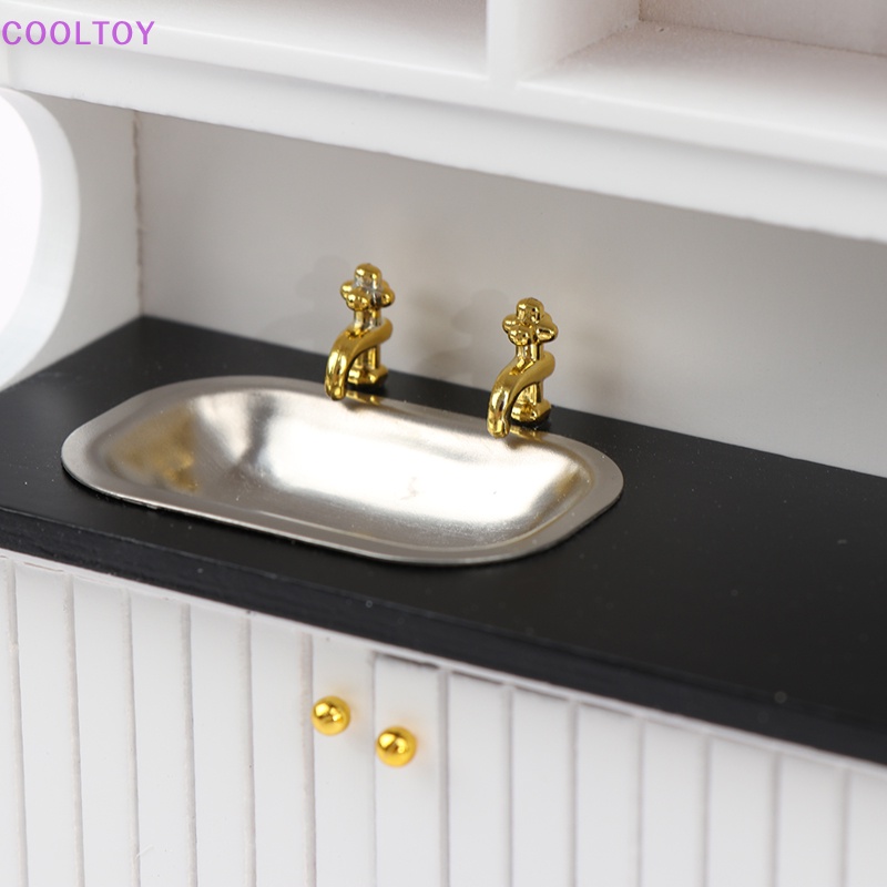 Bộ Mô Hình Đồ Nội Thất Nhà Bếp Trang Trí Nhà Búp Bê Tỉ Lệ 1: 12