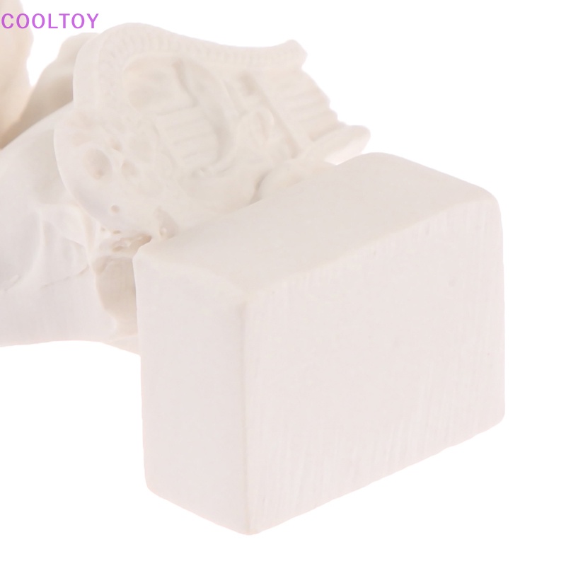 1 Mô Hình Tượng Điêu Khắc Bằng Nhựa Resin Trắng Trang Trí Nhà Búp Bê