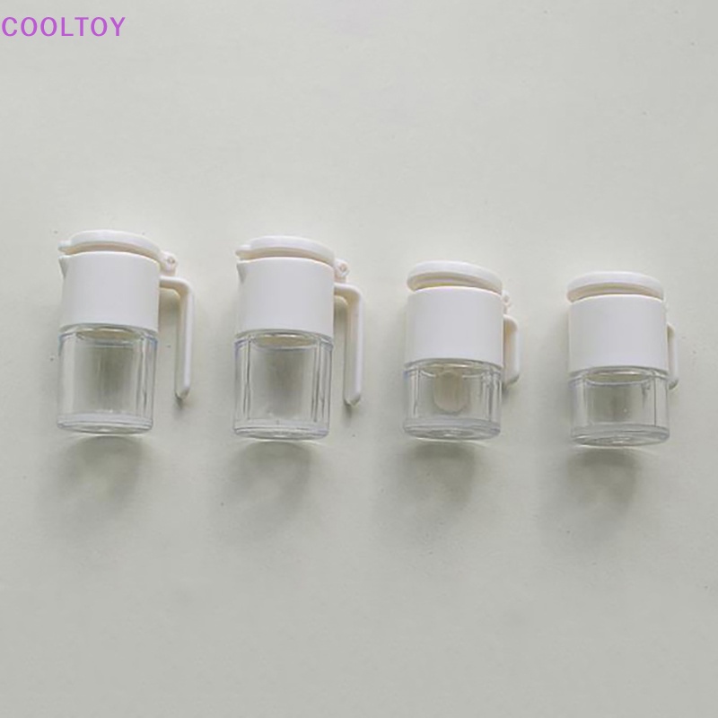 Set 4 Mô Hình Nồi Nấu Ăn Mini Bằng Nhựa Resin Dùng Để Trang Trí Nhà Búp Bê