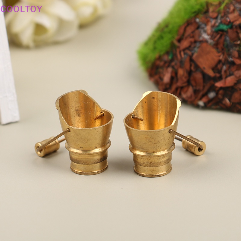 Xô Đồng Mini Trang Trí Nhà Búp Bê Tỉ Lệ 1: 12