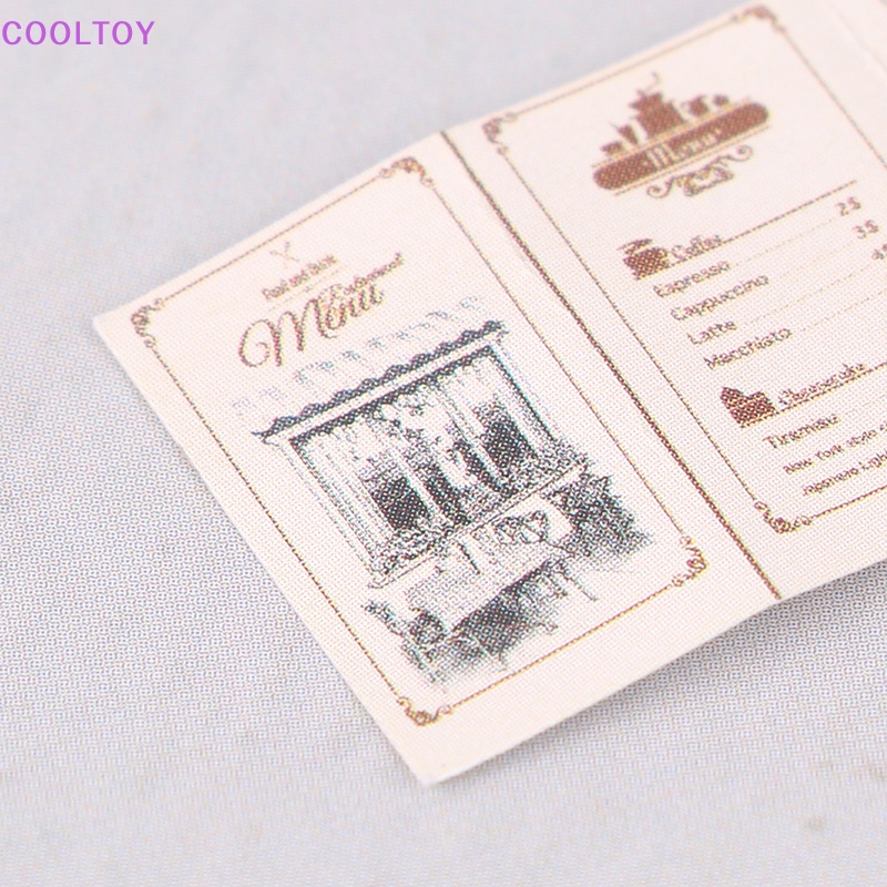 Cooltoy Bảng Kẹp Tài Liệu Mini Bằng Kim Loại Cho Nhà Búp Bê