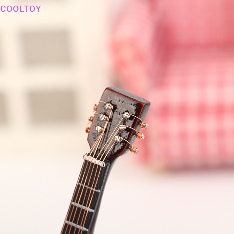 Cooltoy Đàn Guitar Điện Đồ Chơi Mini Trang Trí Nhà Búp Bê