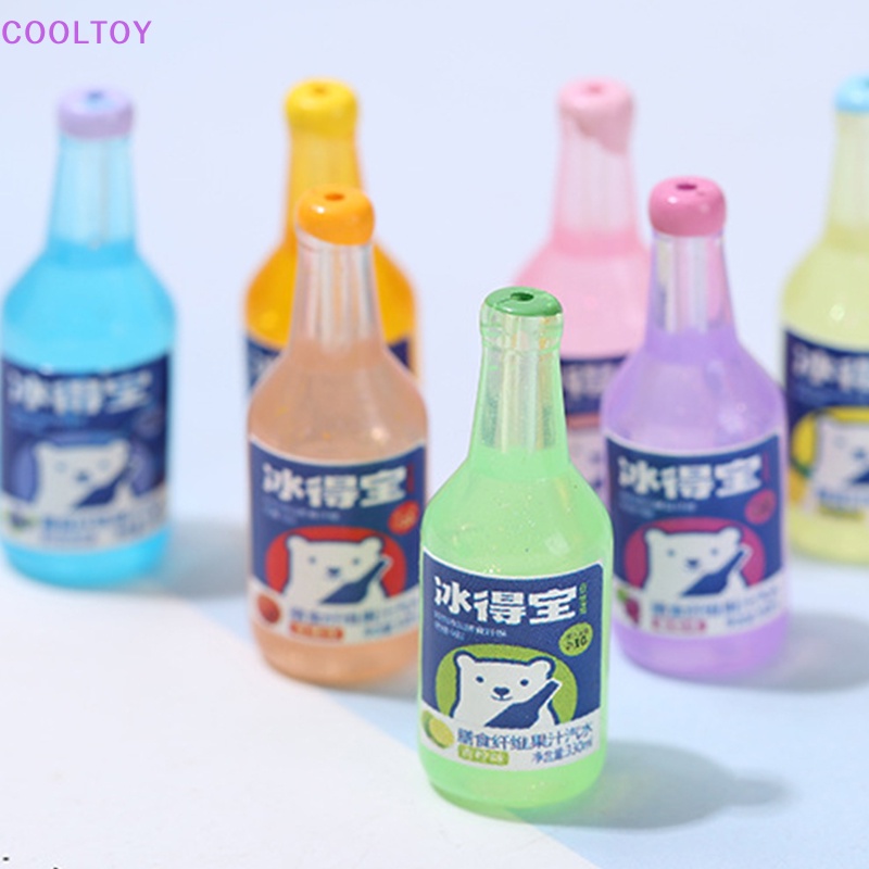 Cooltoy Set 10 Mô Hình Bình Nước mini Tỉ Lệ 1: 12 Trang Trí Nhà Búp Bê