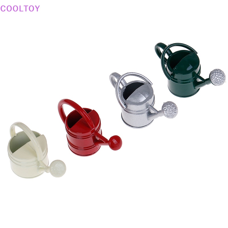 Cooltoy 1 Bình Tưới Nước Kim Loại Mini Tỉ Lệ 1: 12 Trang Trí Nhà Búp Bê