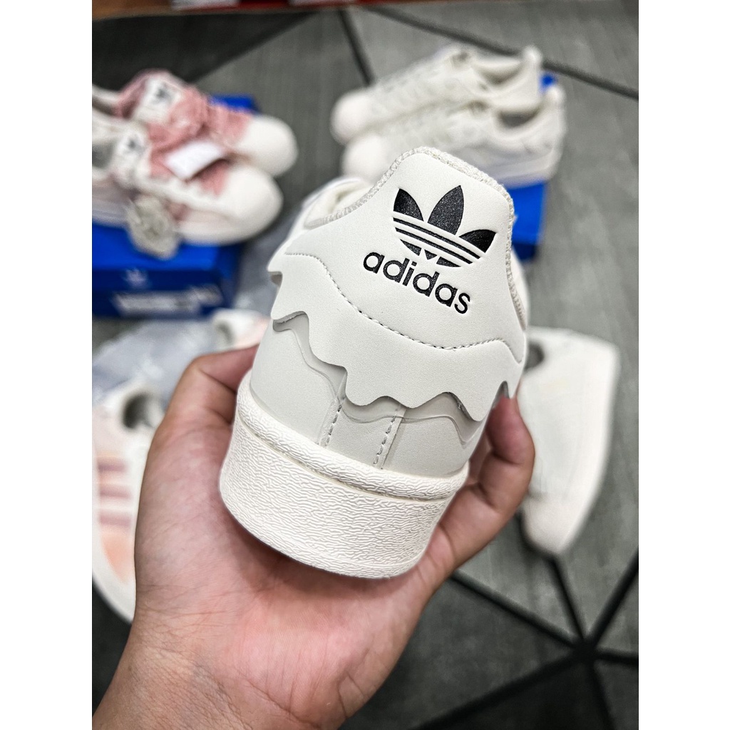 Giày Adidas Superstar Capuchino Cream White Rép 1:1