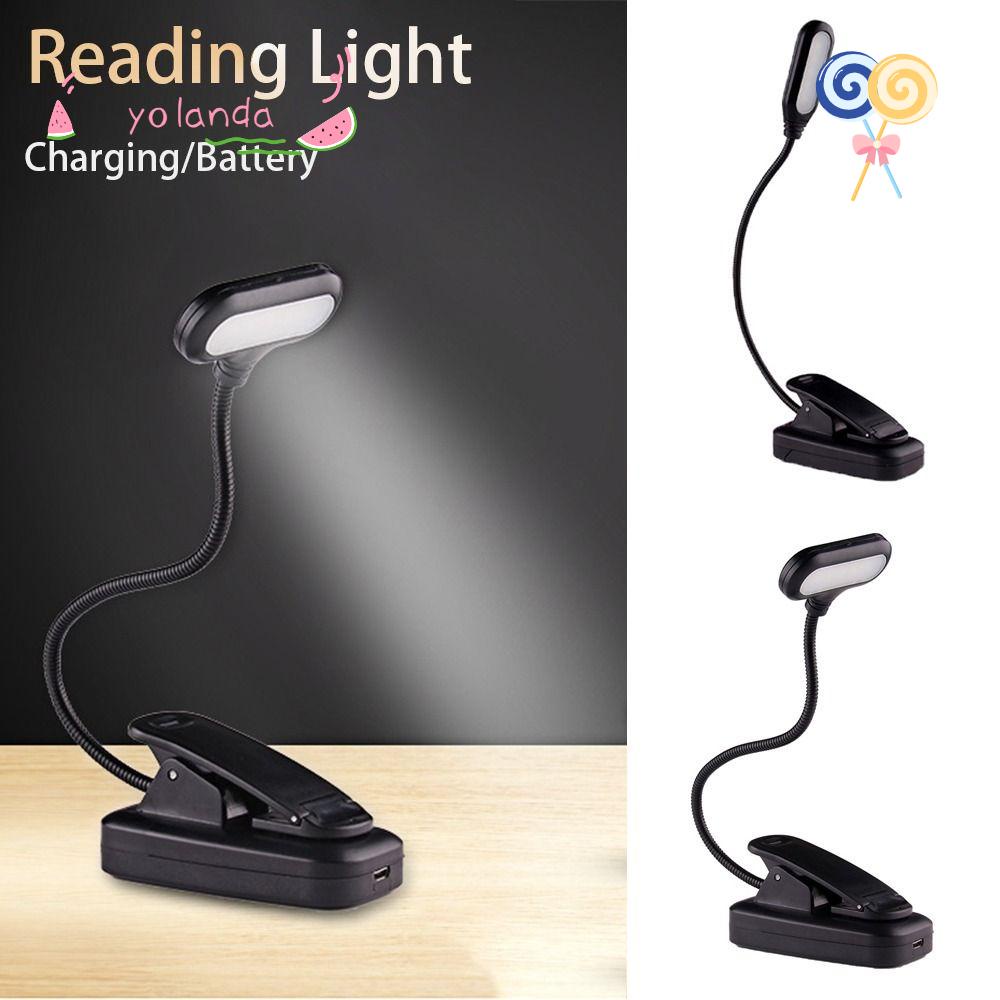 Đèn LED Đọc Sách Có Thể Sạc Lại Thiết Kế Nhỏ Gọn Tiện Dụng