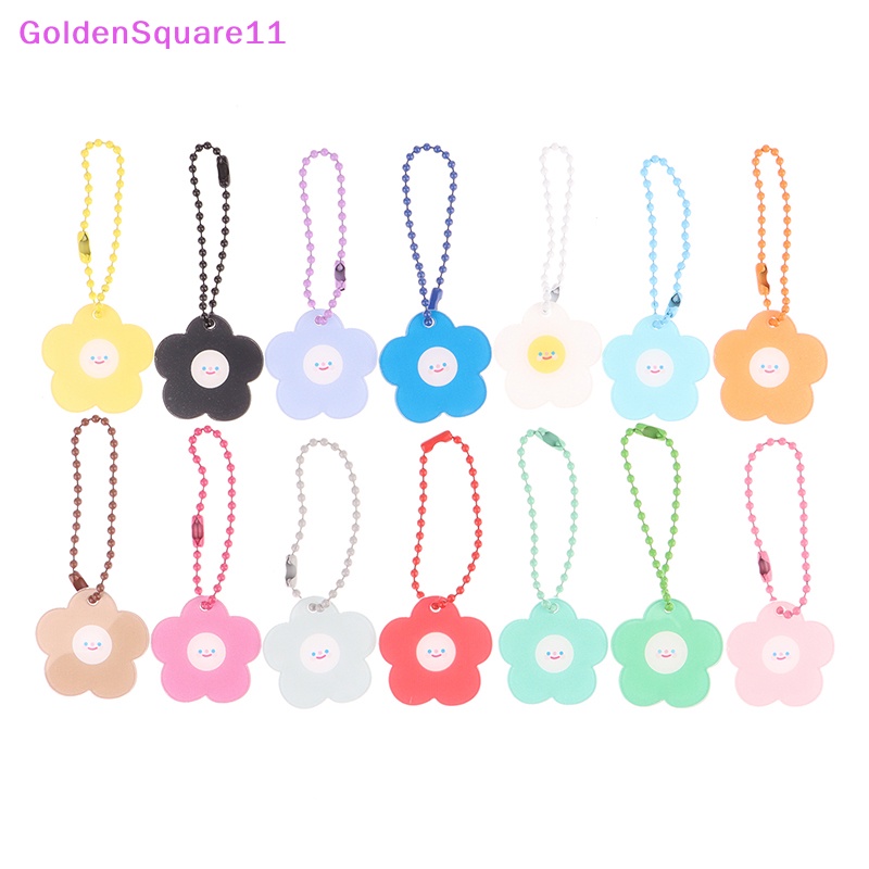 Móc Khóa Hình Bông Hoa Mặt Cười Dễ Thương