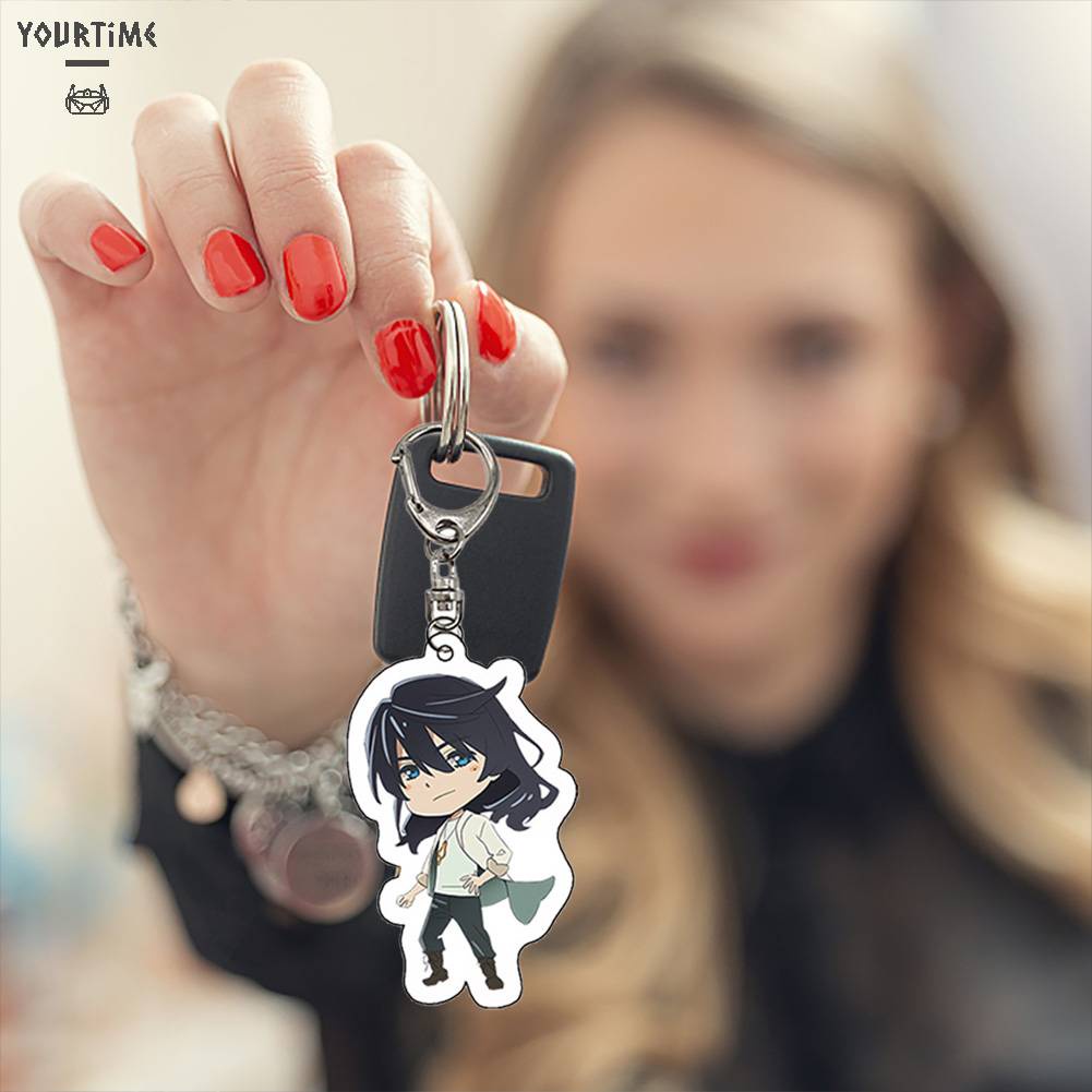 Móc Chìa Khóa Bằng Acrylic In Chữ Suzume No Tojimari Dễ Thương