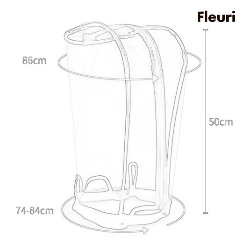 Vỏ Bọc Túi Đựng Gậy Đánh Golf Có Khóa Kéo Đôi Dành Cho Người Mới Bắt Đầu