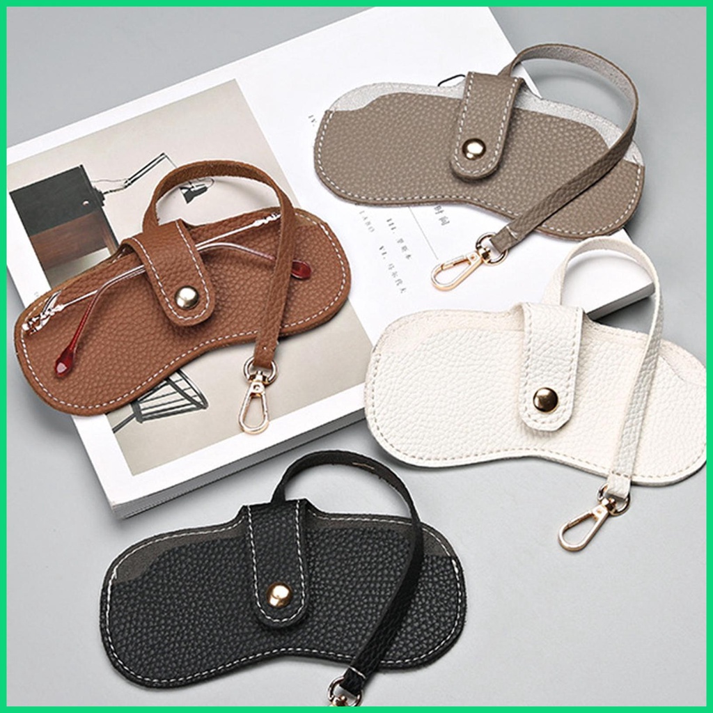 Túi Da PU Mềm Đựng Mắt Kính Chống Trầy Tiện Dụng