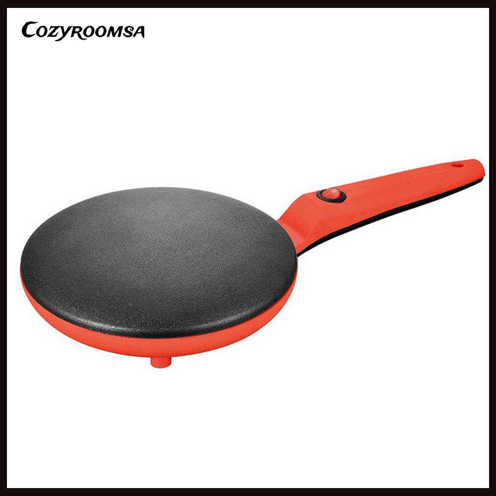 Máy Làm Bánh Crepe Bằng Điện Có Tay Cầm Thoải Mái Tiện Dụng Cho Nhà Bếp