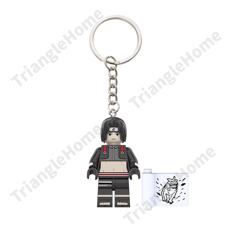 Móc Khóa Gắn Ba Lô / Túi Xách Hình Lego Naruto 2023 Phong Cách Nhật Bản Thích Hợp Làm Quà Tặng