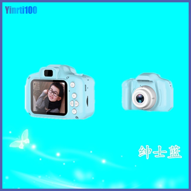 Máy Ảnh Kỹ Thuật Số Mini 8mp Hd Chống Sốc Có Thể Sạc Lại Cho Trẻ Em